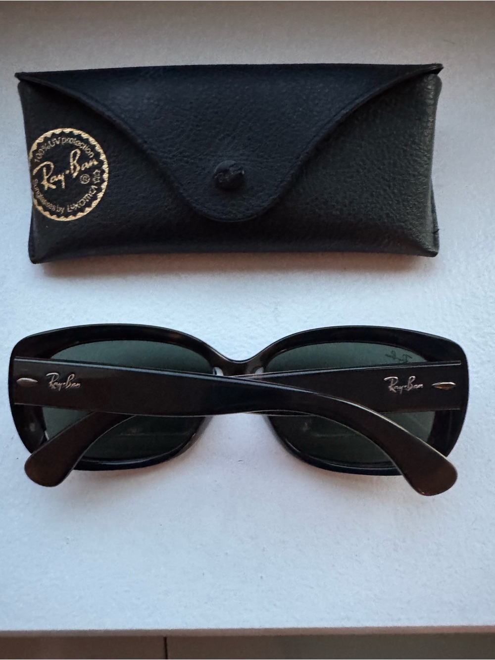 Ray-Ban | JACKIE OHH | Polished Light Havana Frame | worn once, like new - Picture 8 of 8